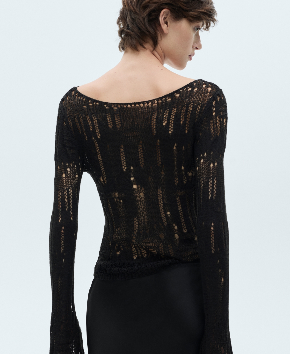 Mango Women's V-Neck Sweater