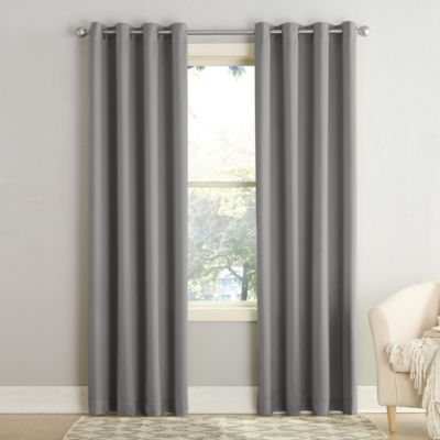 Grant Room Darkening Grommet Curtain Panel, 54" x 108