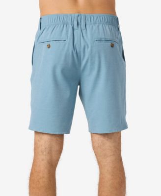 Men's Reserve Light Check Scallop Elastic Waist Shorts