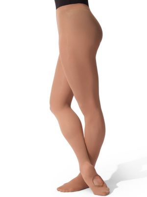 Girls Ultra Soft Self Knit Waistband Transition Tight