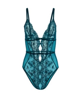 Women's Rosie Crotchless Bodysuit Lingerie