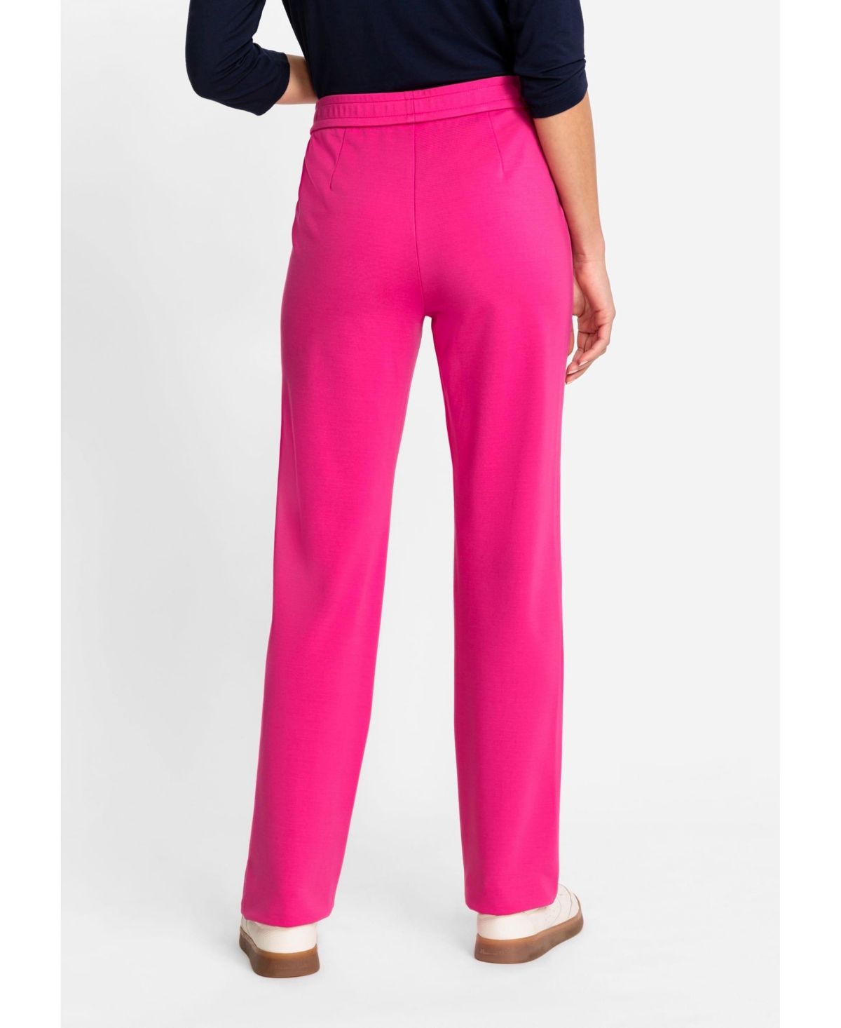 Olsen Women's Mona Fit Straight Leg Jersey Knit Pant