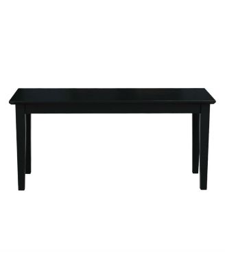 Solid Wood Entryway Accent Bench for Stylish Storage and Seating