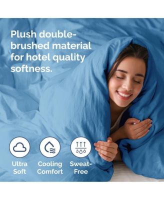 Premium Microfiber Duvet Cover Set - Queen