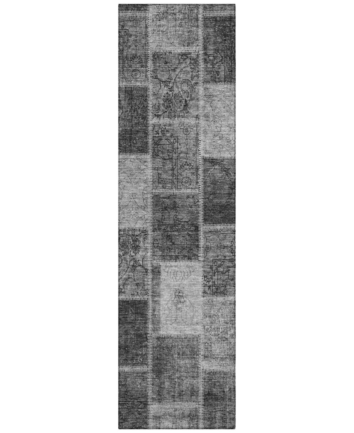 Addison Chantille Acn772 2'3''x7'6'' Runner Area Rug In Gray