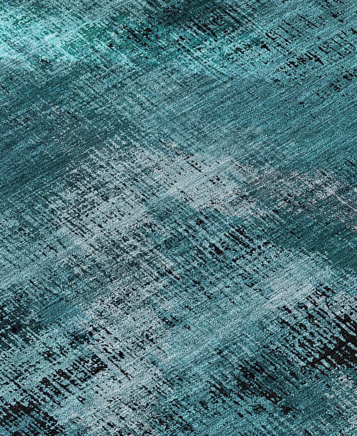 Addison Chantille Acn792 2'3''x7'6'' Runner Area Rug In Teal
