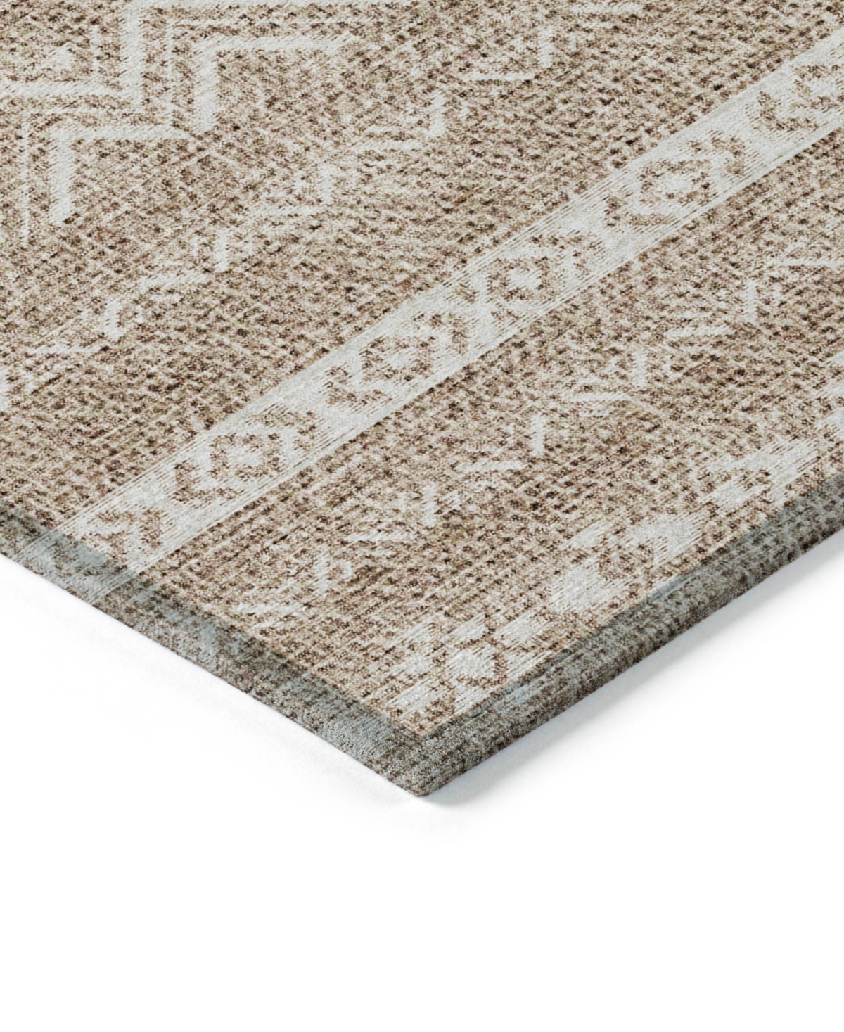 Addison Chantille Acn803 2'3''x7'6'' Runner Area Rug In Brown