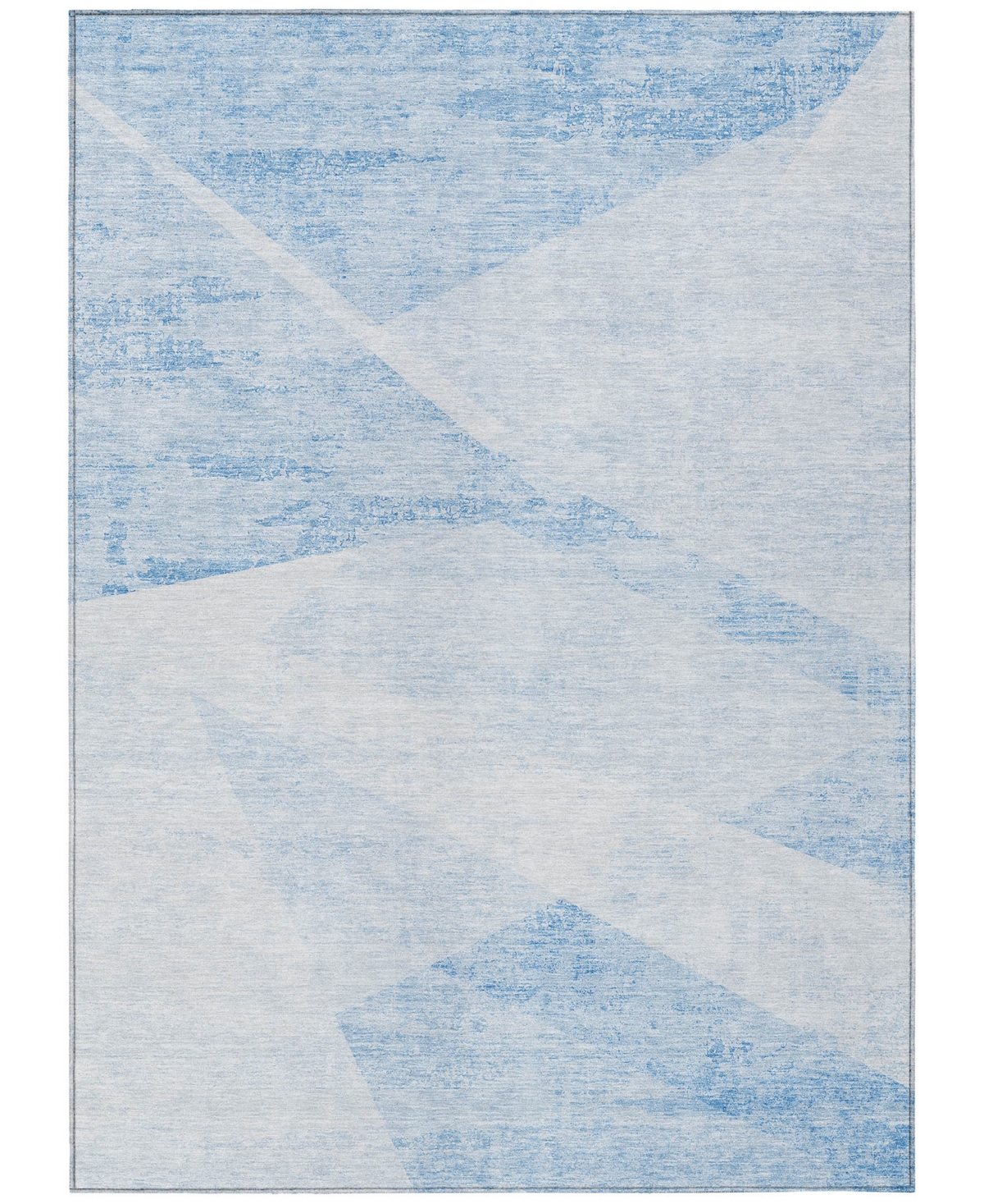 Shop Addison Chantille Machine Washable Acn770 2'6''x3'10'' Area Rug In Denim