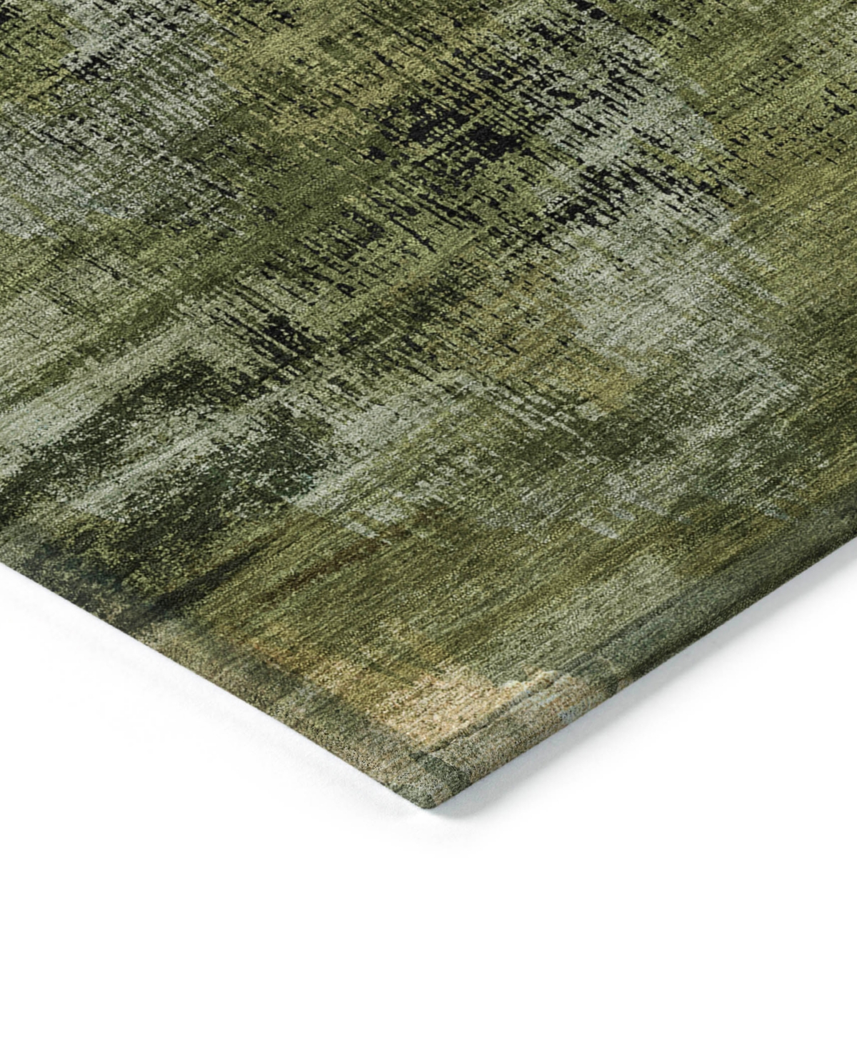 Addison Chantille Acn792 3'x5' Area Rug In Olive