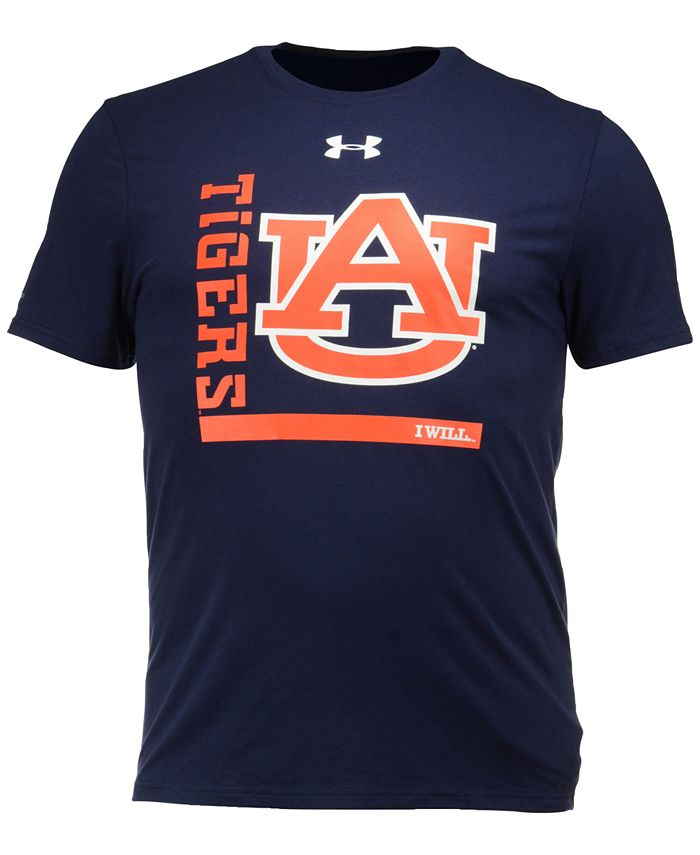 Auburn under store armour t shirts