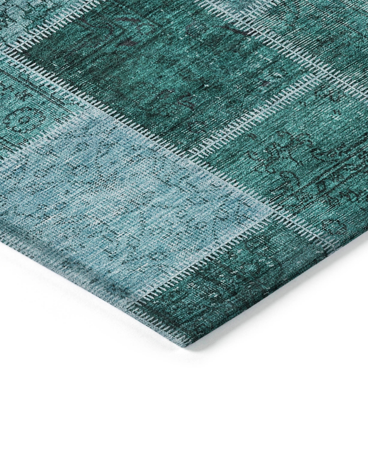 Addison Chantille Acn772 8'x10' Area Rug In Teal