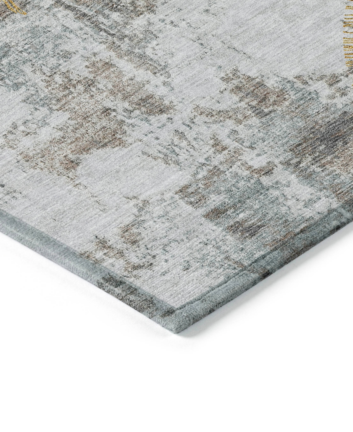Addison Chantille Acn773 8'x10' Area Rug In Gold