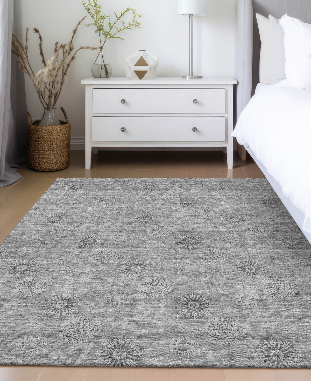 Addison Chantille Acn789 8'x10' Area Rug In Gray