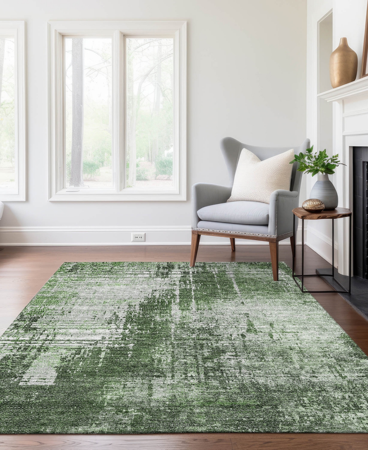 Addison Chantille Acn796 8'x10' Area Rug In Ivory