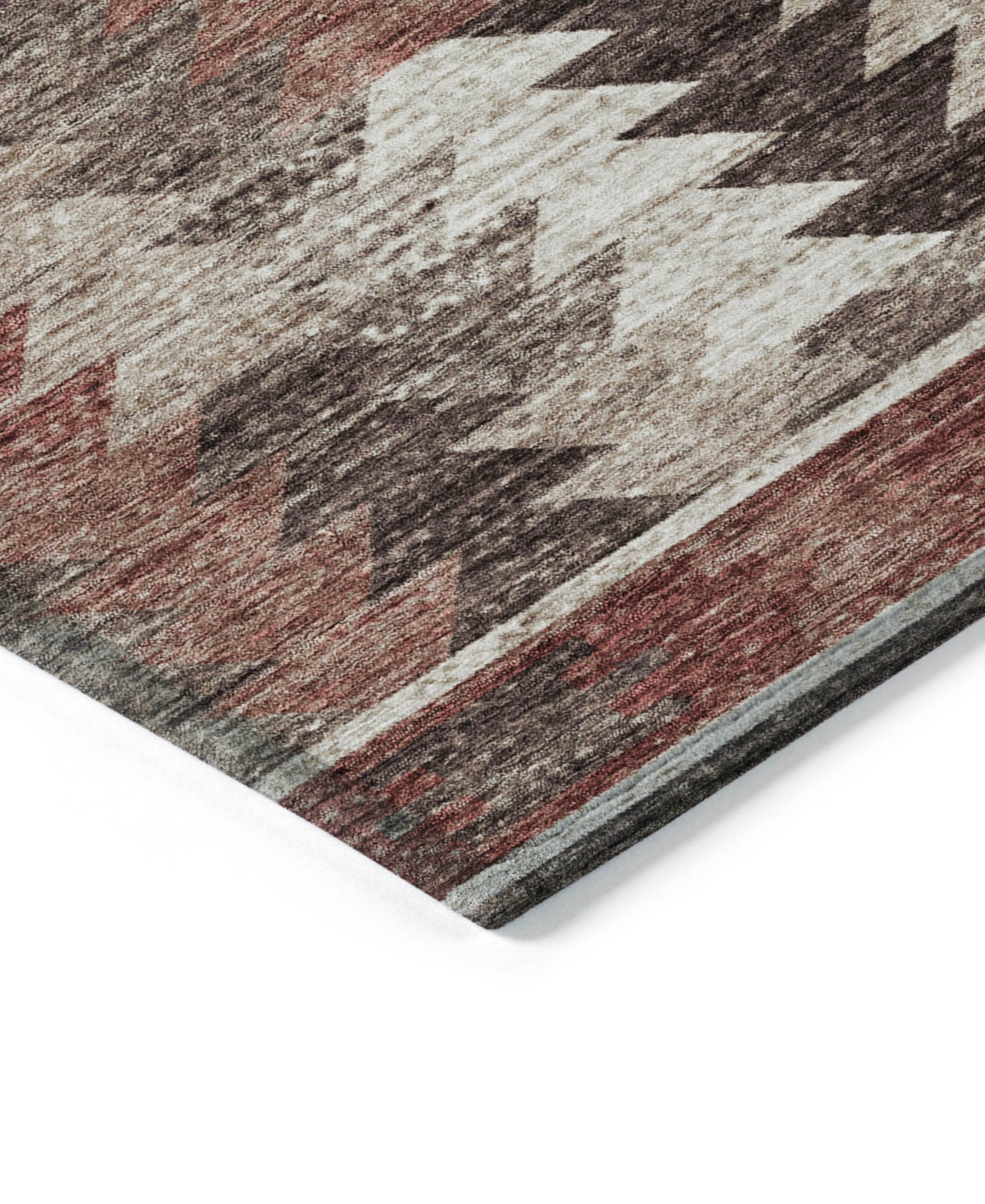 Addison Chantille Acn798 8'x10' Area Rug In Chocolate