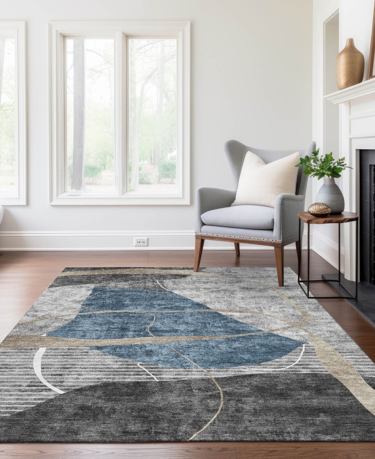 Addison Chantille Acn804 8'x10' Area Rug In Blue