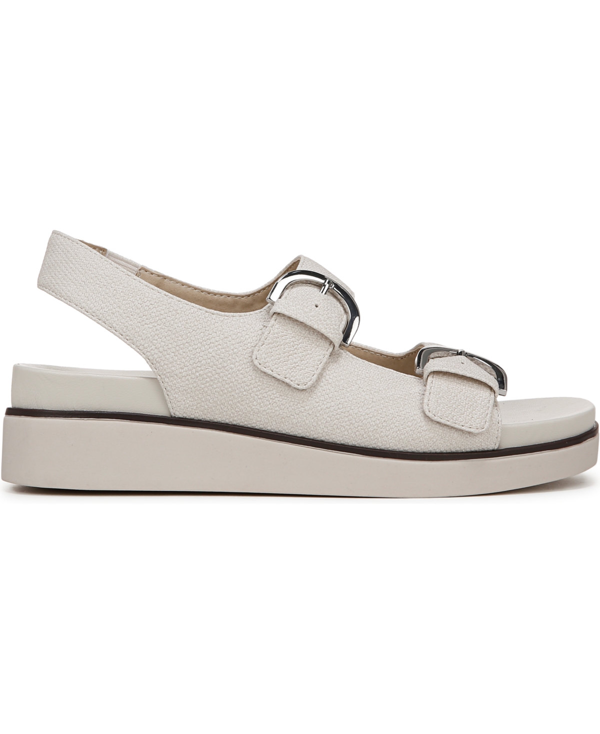 LIFESTRIDE WOMEN'S GOODIE SQUARE OPEN TOE SLINGBACK PLATFORM SANDALS 