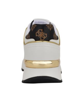 GUESS Women's Koyaa Quattro G Logo Retro Jogger Sneakers
