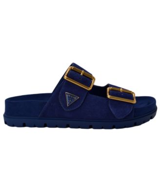 Women's Fasten Double-Buckle Footbed Sandals