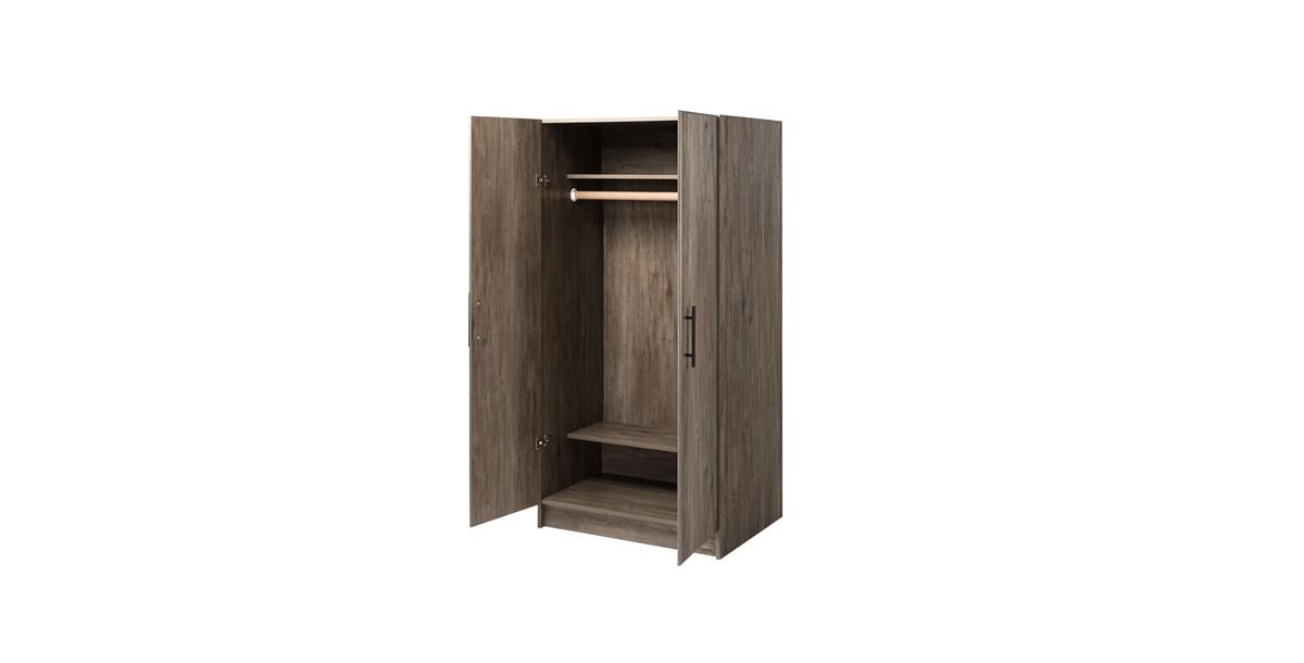 Slickblue Bedroom Armoire Wardrobe Cabinet for Stylish Storage and Organization in the Bedroom