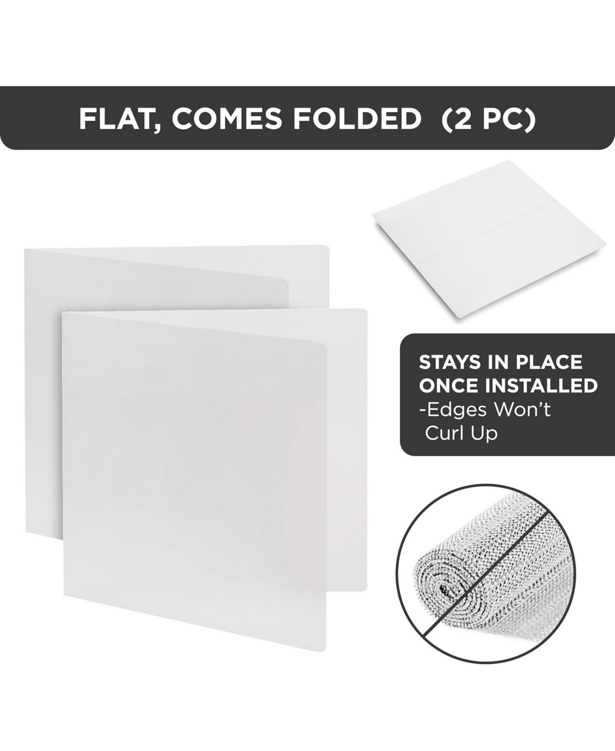 Florida Brands Hard Plastic Shelf Liner for Pull Out Shelf - Fits Pull Out Organizers 22