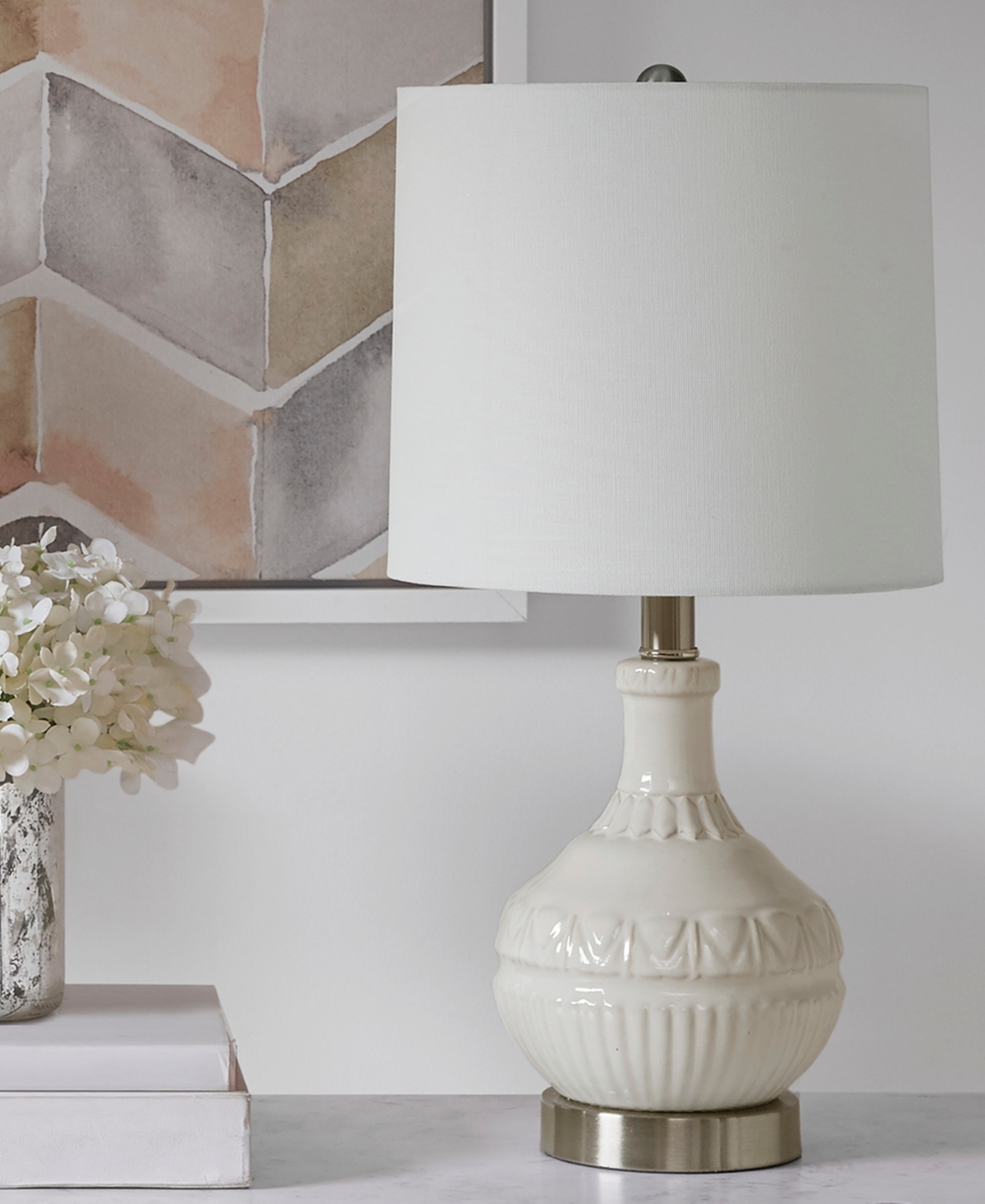 510 Design Gypsy 20.5" Embossed Boho Table Lamp