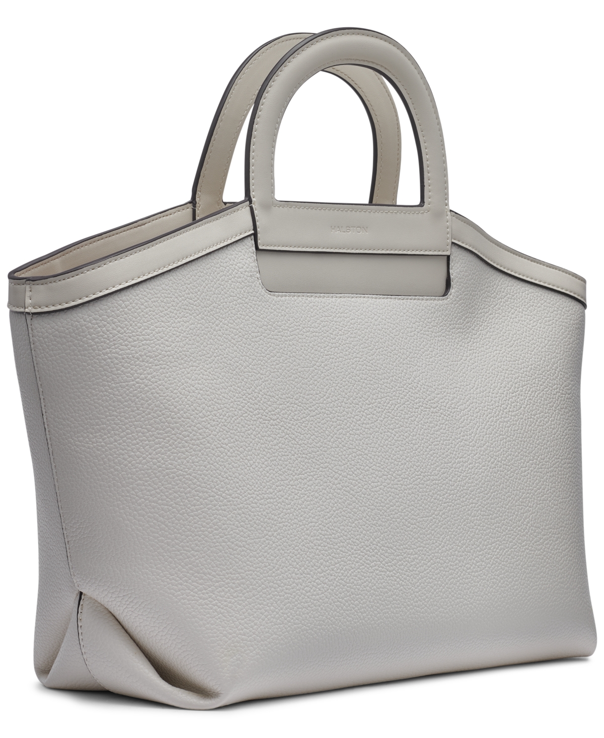 Shop Halston Joni Medium Tote Bag In  Cream