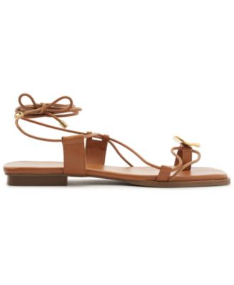 Women's Siena Square Toe Ring Flat Sandals