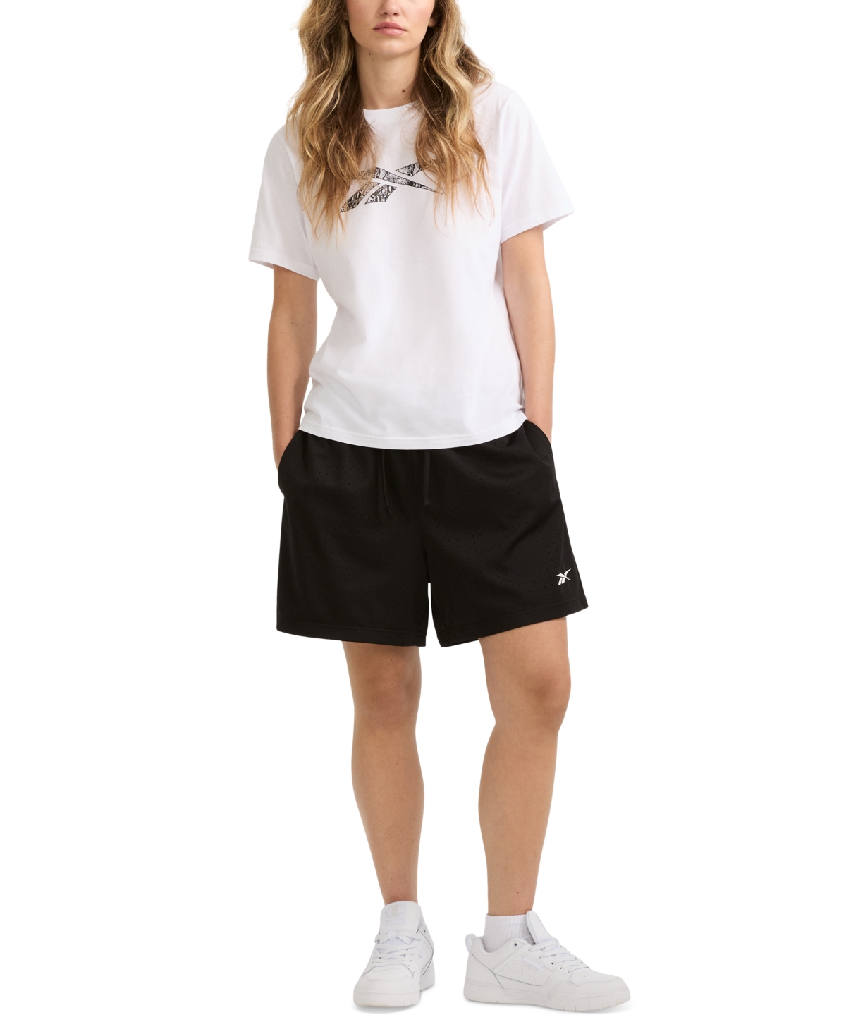 Women's B-Ball Off Court Shorts - Black