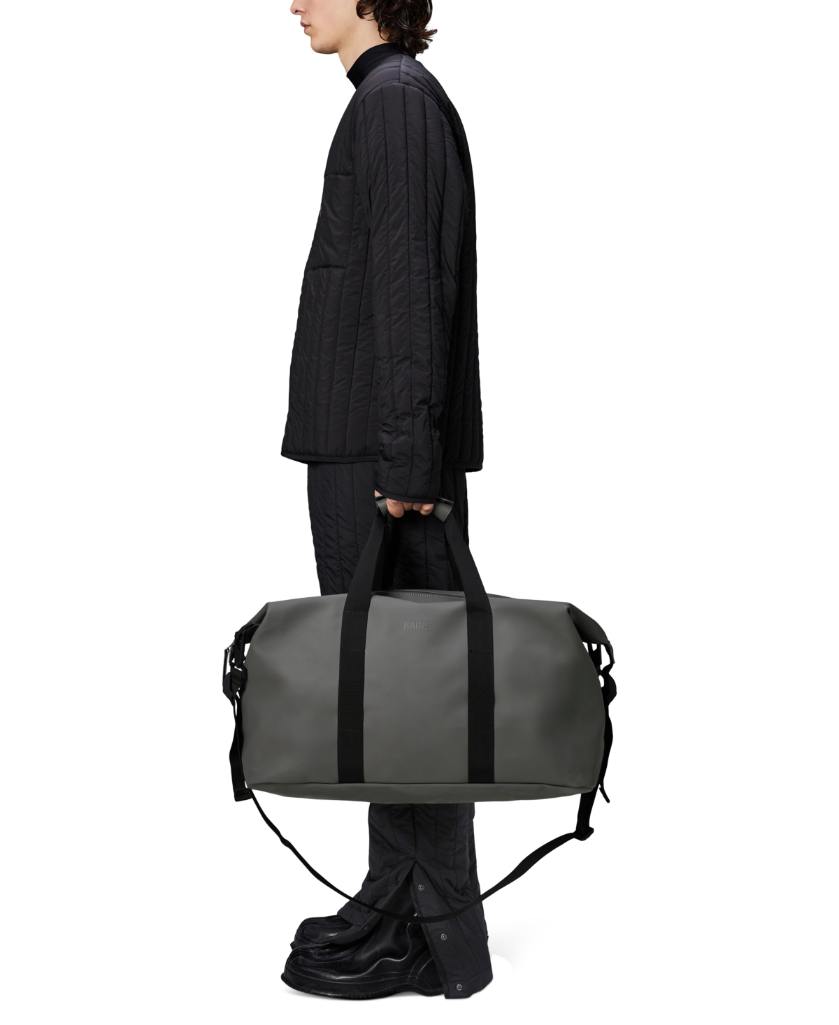 Rains Men's Hilo Weekend Bag In Grey