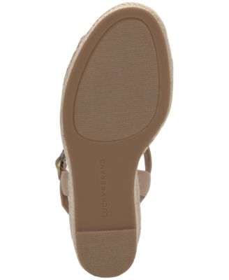 Women's Coyna Floral Lace Platform Espadrille Wedge Sandals