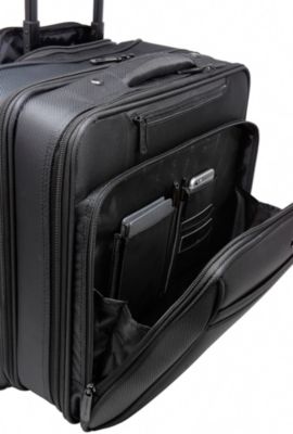 Rolling Briefcase Wheeled Overnight Carry on Bag up to 15.6” Laptop