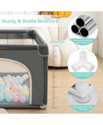 Small Baby Playpen Activity Center Baby Play Yard Indoor Outdoor 36"x 36"