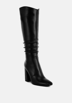 Womens Yanir Slouchy Shaft Knee-High Boots