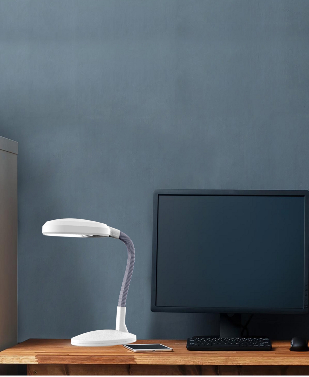 LAVISH HOME 26" LED SUNLIGHT DESK LAMP 