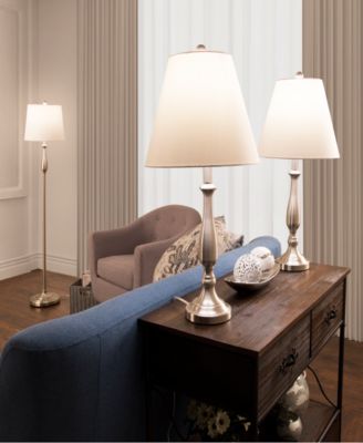 Lighting Table and Floor Lamp, Set of 3