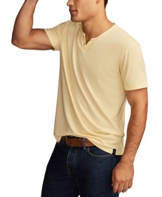 Men's Venice Burnout Notch Neck T-Shirts