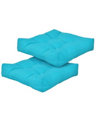 21 Inch x 21 Inch Patio Chair Seat Cushion Pads for Indoor and Outdoor