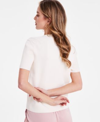 Women's Short-Sleeve Cardigan, Exclusively at Macy's