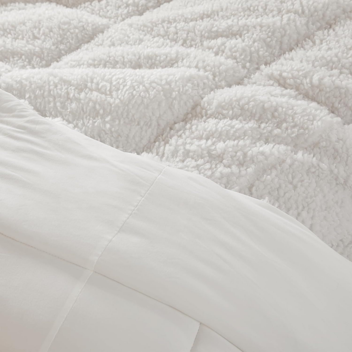 Coma Inducer Cotton Candy Oversized Comforter -- Marshmallow white