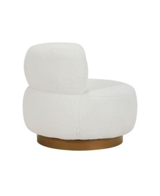 35" White Label Lyman Swivel Chair