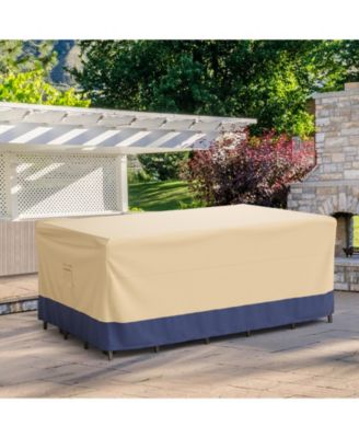 Patio Furniture Cover with Padded Handle and Click-Close Straps-90 x 50 x 32 inches