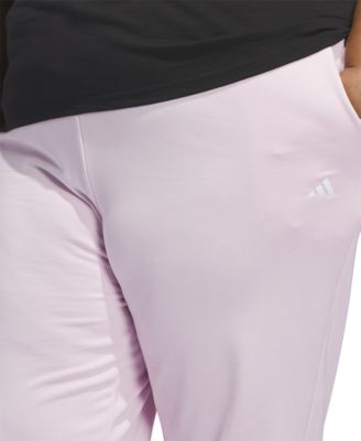 Plus Size Essentials Full-Length Drawstring Joggers