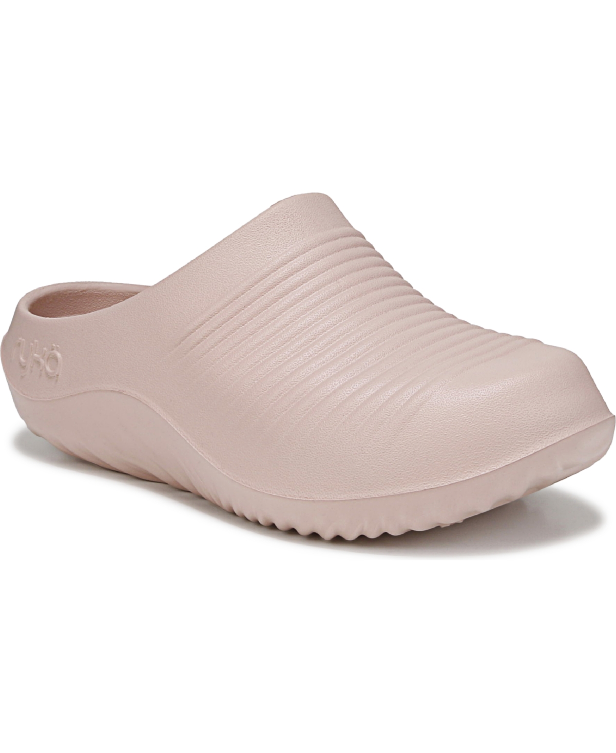 RYKA WOMEN'S ECHO RECOVERY ROUND TOE SLIP ON CLOGS 
