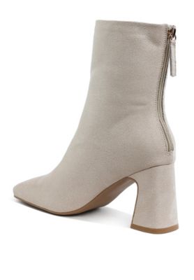 Womens Dimri Square Toe Microfiber Ankle Boots