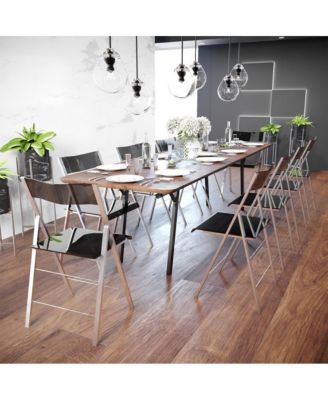 Menno Modern Acrylic Folding Chair