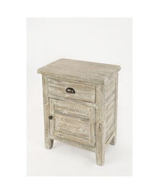 Artisan's Craft Rustic Farmhouse Distressed Solid Wood Accent Table