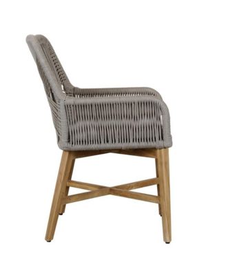 Marley Outdoor Dining Chair Ash Gray