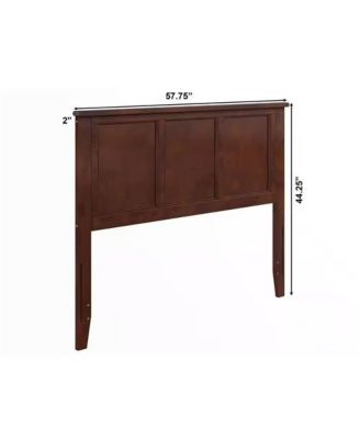 Traditional Style Headboard in Wood Finish