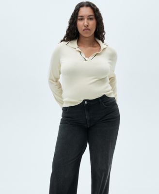 Women's Danila Medium-Rise Wide Leg Jeans